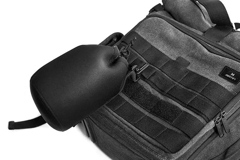 rolltopbag Black pouch